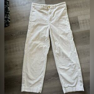 Corduroy Wide-Leg Pant